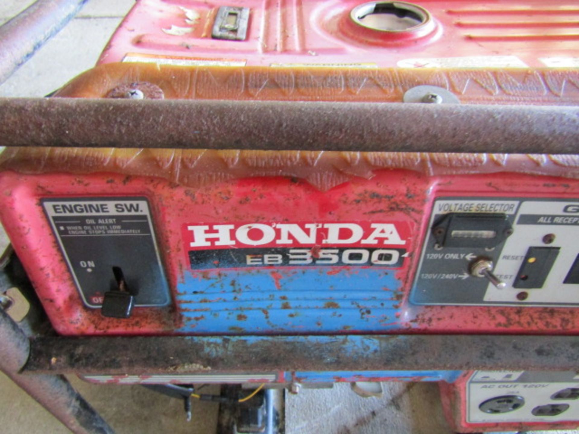 Honda EB3500 Generator (Not Working), 240/120 Volt, Honda Electronic Ignition, - Image 2 of 3