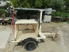 Amida 500-4TH Light Trailer, Model 500-4TH, Serial #85049051,