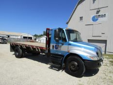 2005 International Model #4300 SBA Flat Bed Truck, 4 x 2 Dually, VIN #1HTMMAAM65H167651, 210658