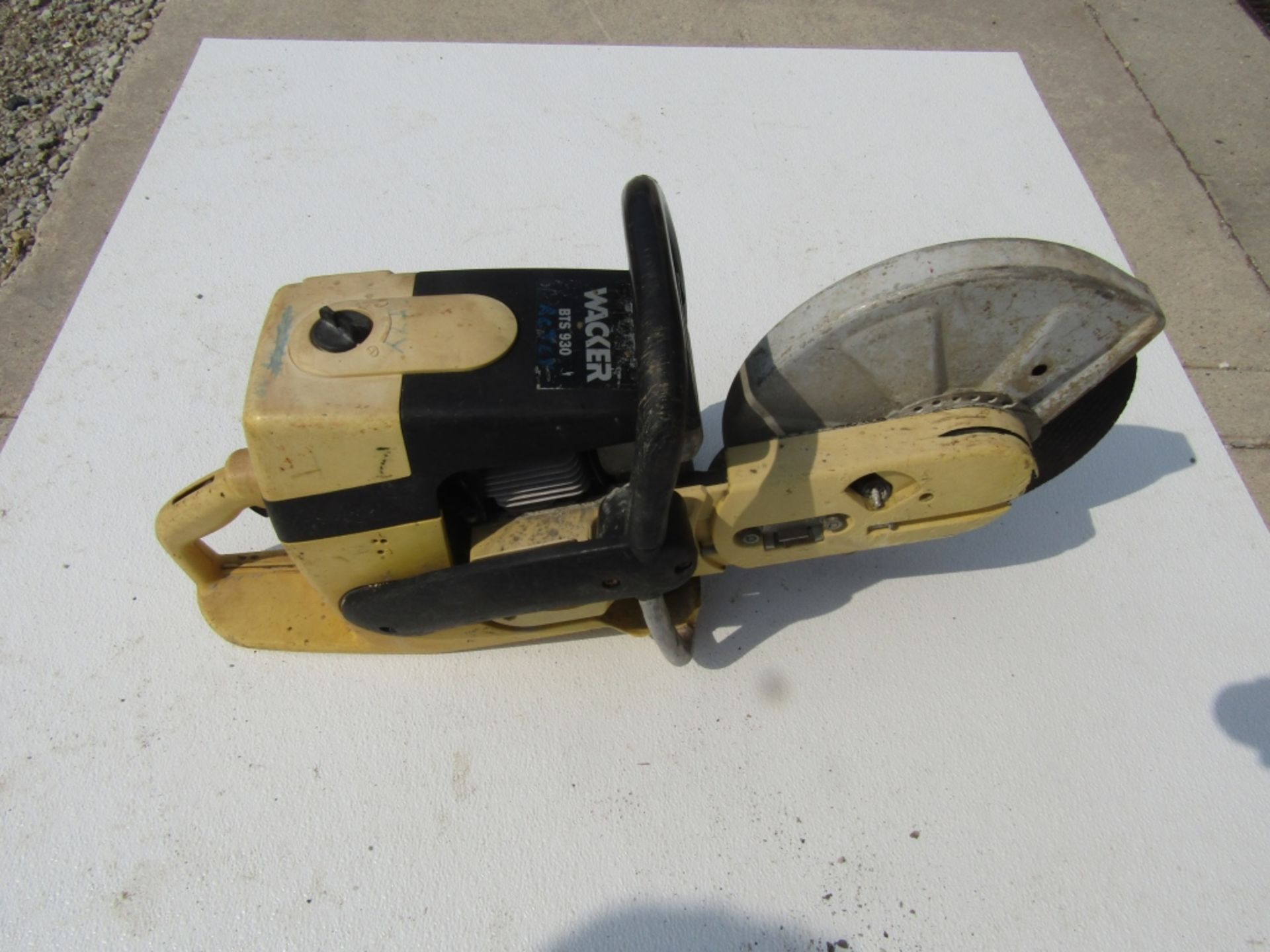 Wacker Cut Off Saw, Serial #8340 01169, - Image 2 of 3