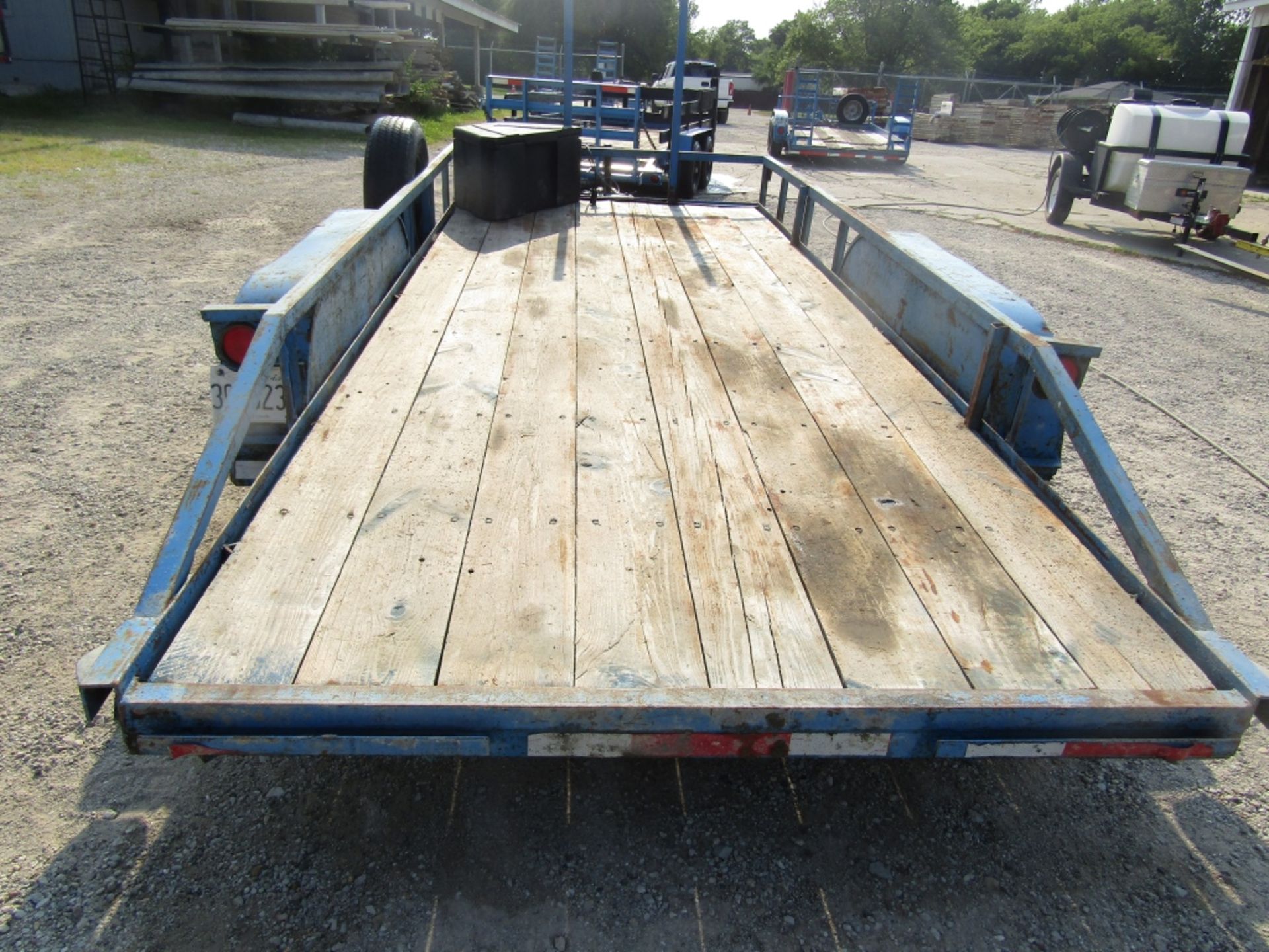 1990 Jamar Tandem Axle Trailer, VIN # 1B9FS1625LJ001922, 16'4" x 6'6" Wood Deck, - Image 7 of 7