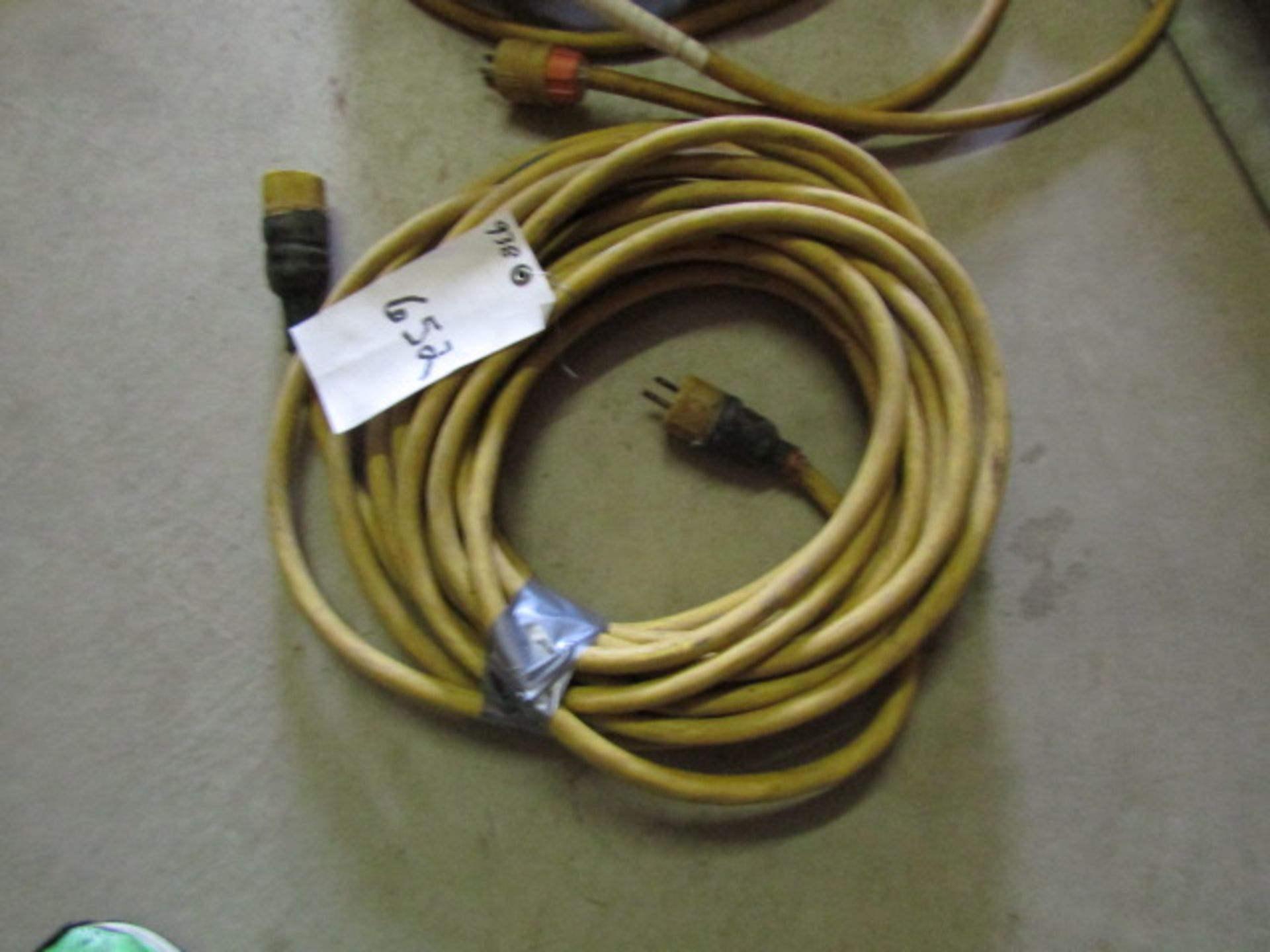 Yellow Heavy Duty Extension Cord