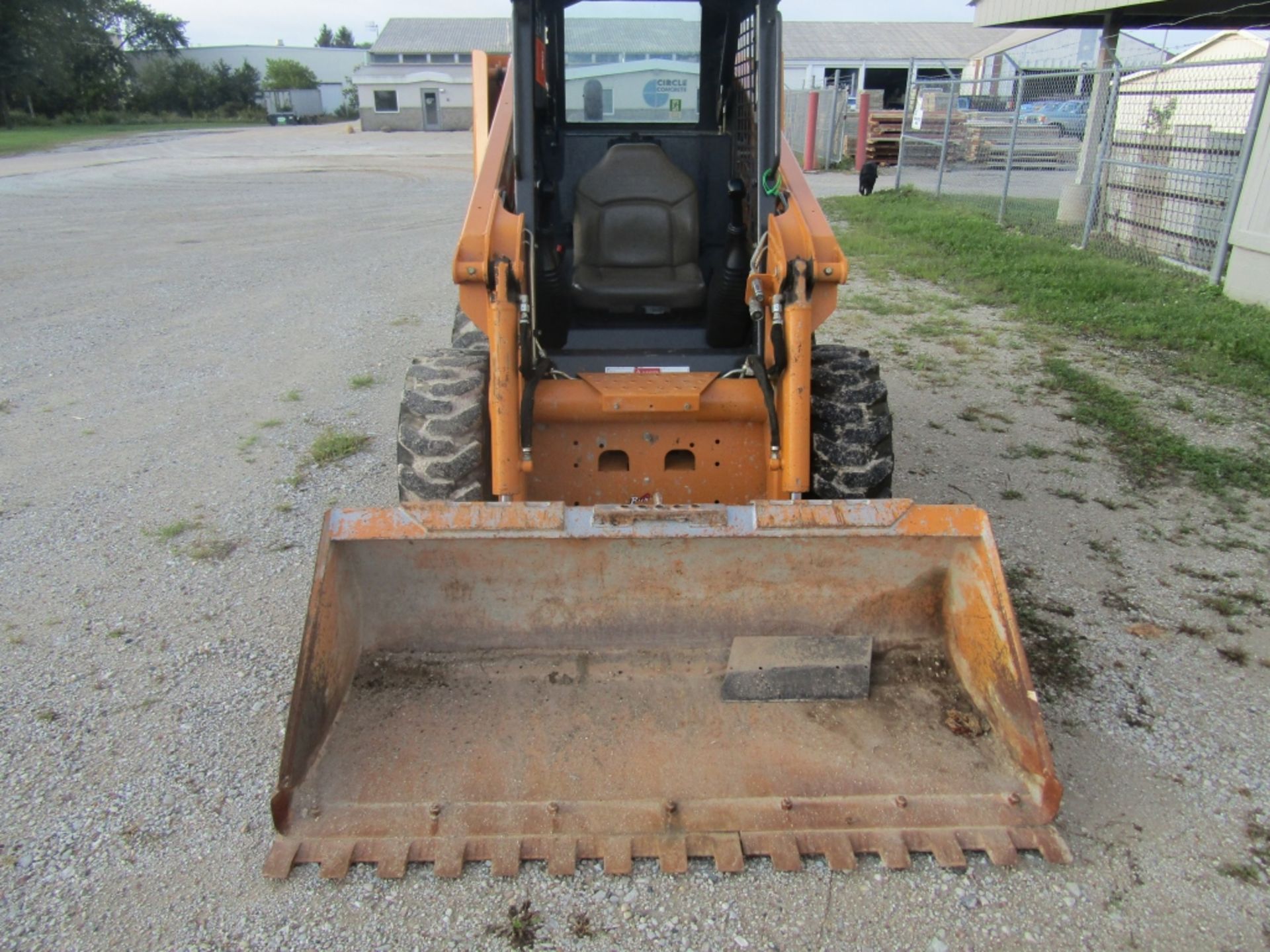 2008 Case 420 Uniloader, 198 Hours, ID #N7M466574, Enclosed rope, bucket., - Image 16 of 18