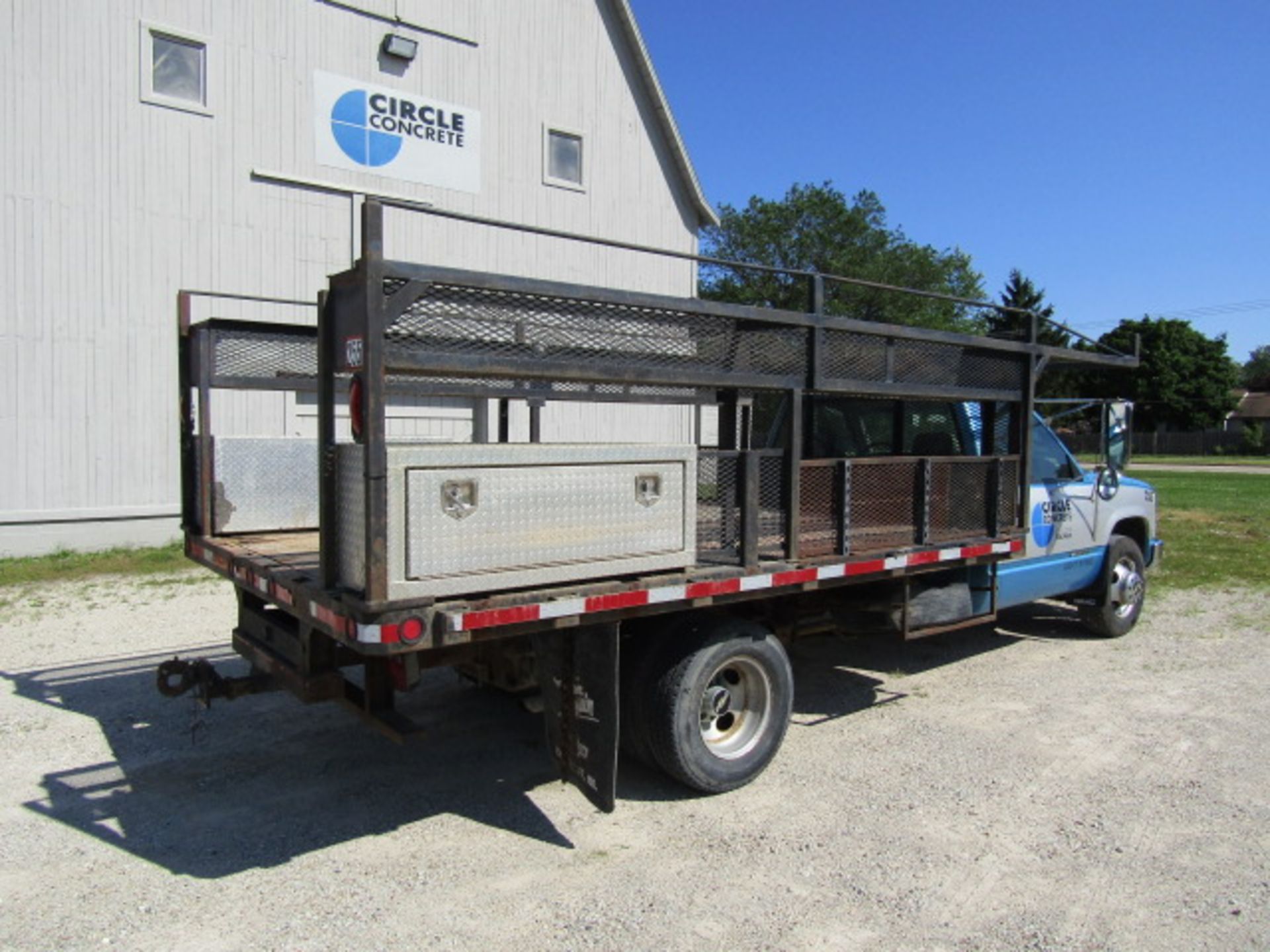 1999 Chevy 3500 Form Pick Up w/Tool Boxes, 9' Bed, Model GMT-400, Dually, VIN #1GBJC34J0XF063255, - Image 4 of 27