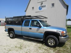 2006 GMC Sierra C3500 Crew Cab Utility Truck, Duramax, Diesel, VIN #1GTHC39D06E263733, 135601 miles,