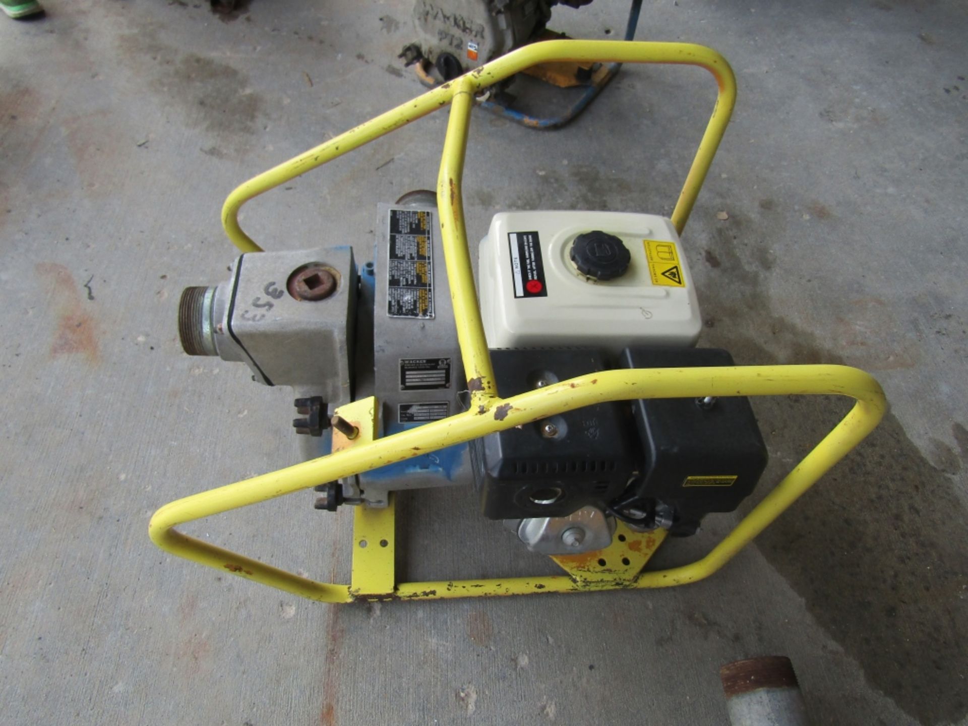 Wacker PT3B Trash Pump, Model PT38, Serial #418802236, - Image 2 of 4