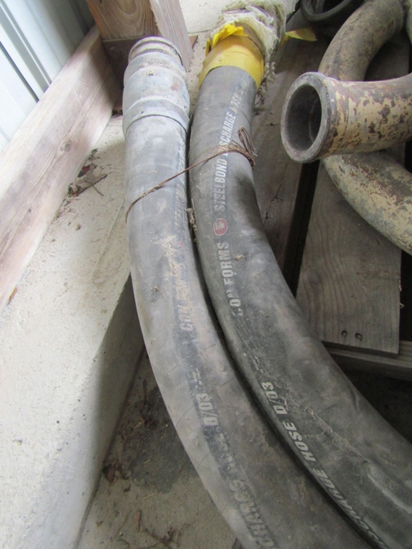 (19) 3" 10' Pipe & Hose Clamps - Image 2 of 2