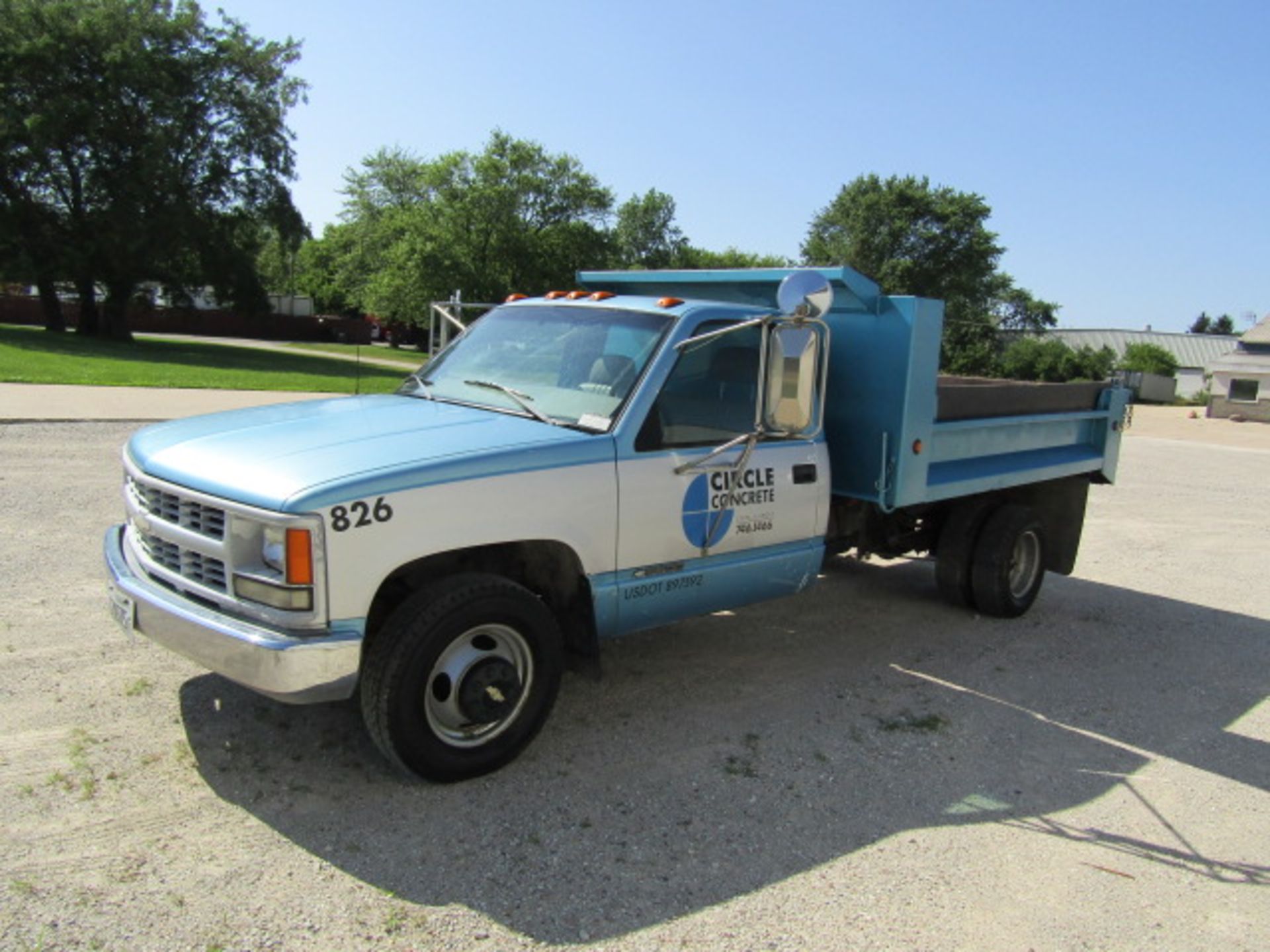 1999 Chevy 3500 Dump Truck, with 10' Bed, Dually, VIN #1GBJC34R7XF001826, 155512 miles, Automatic - Image 2 of 26