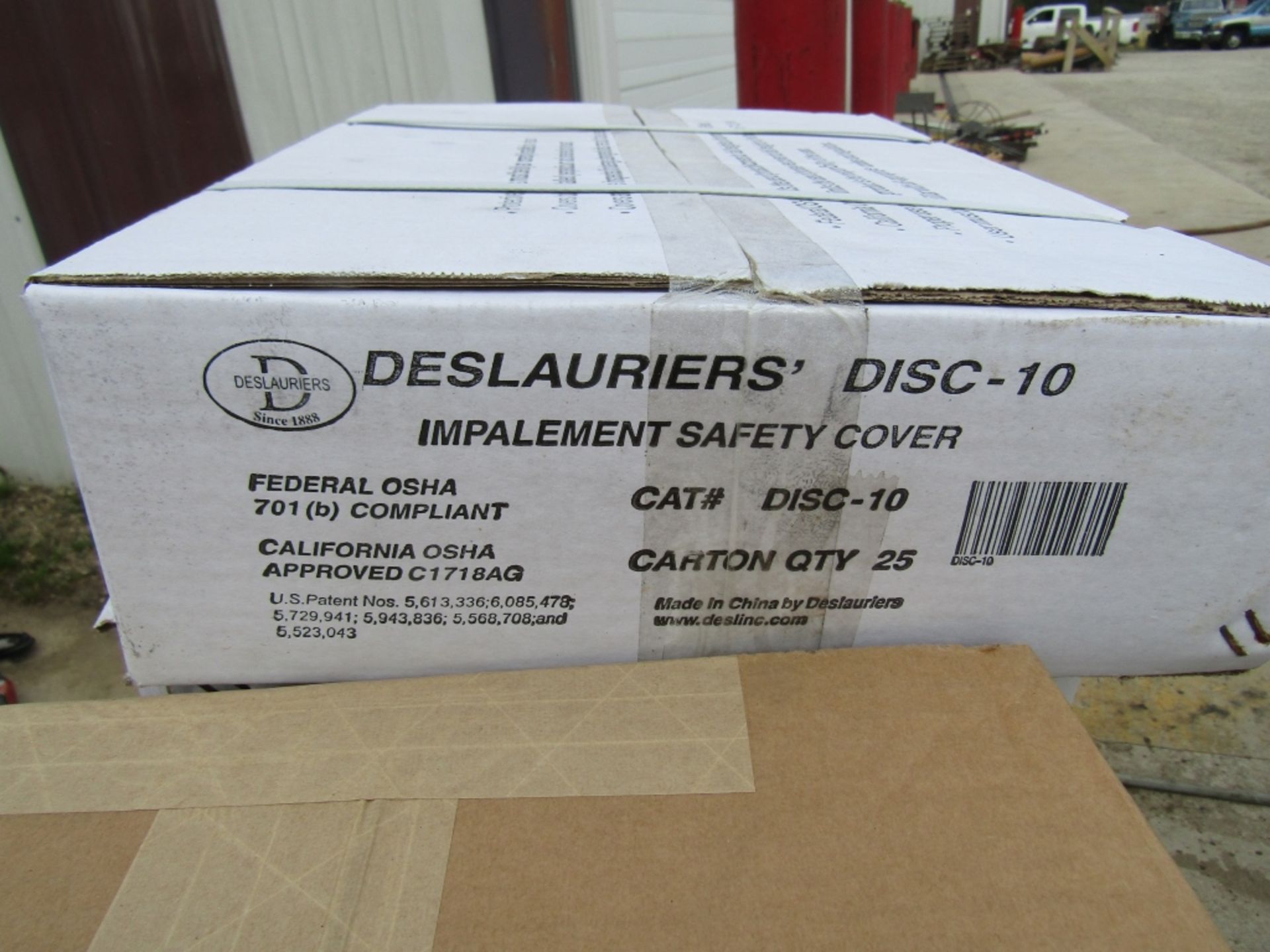 (17) Boxes of Deslaurier Impalement Safety Caps - Image 2 of 2