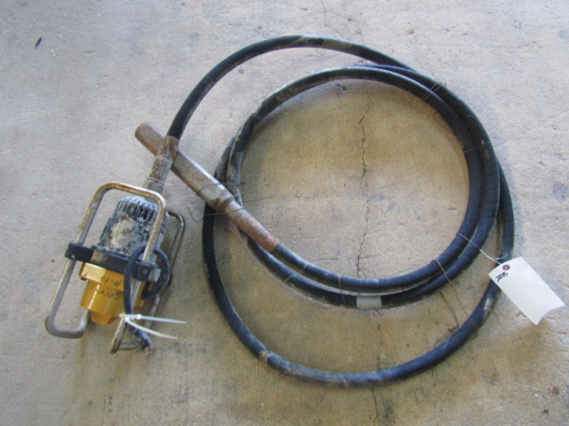 Electric Concrete Vibrator, Serial #162 189