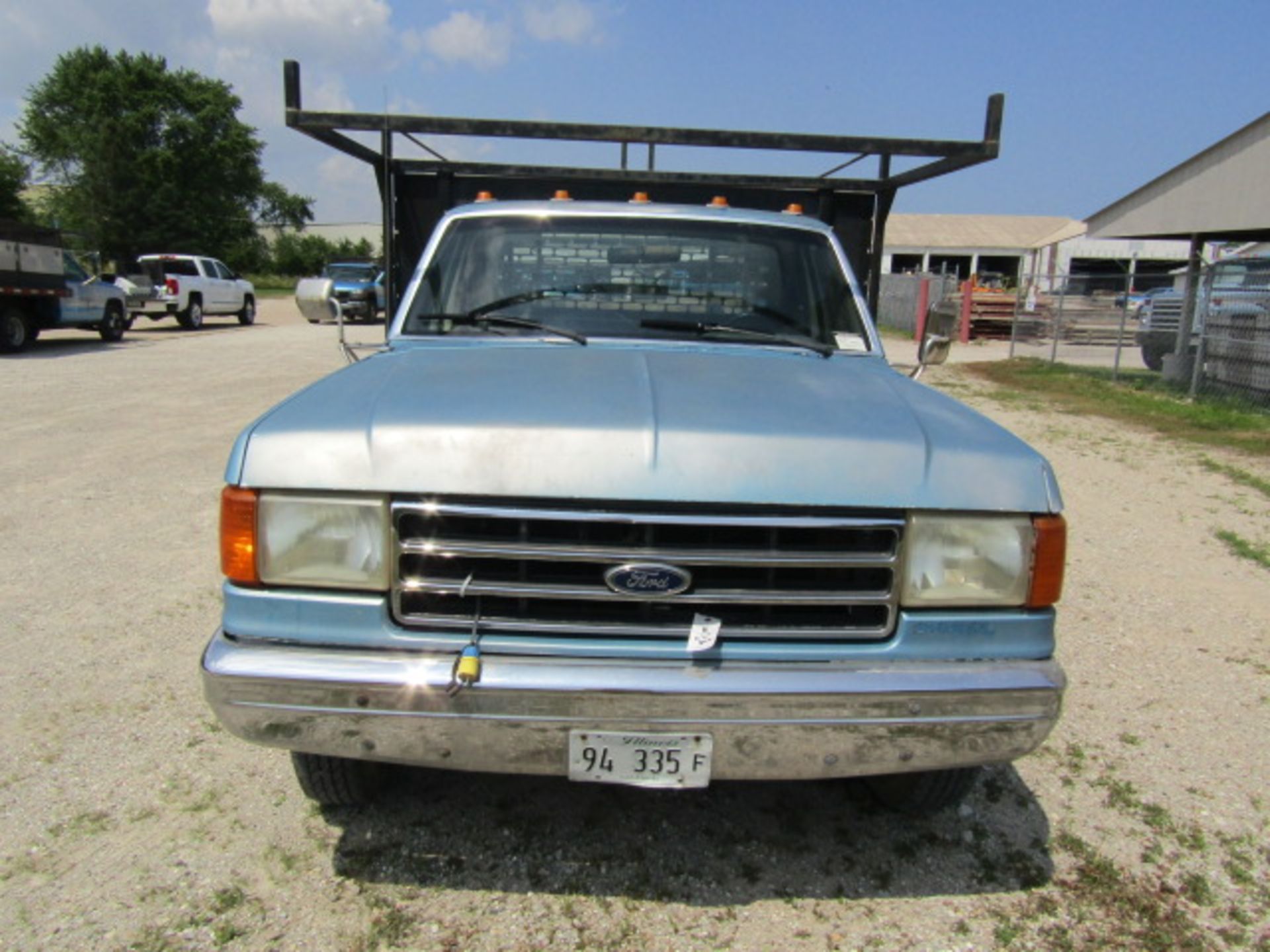 1991 Ford F-350 Form Truck, Dually, VIN #2FDKF37MXMCA40615, 48682 miles, Automatic Transmission, - Image 5 of 21