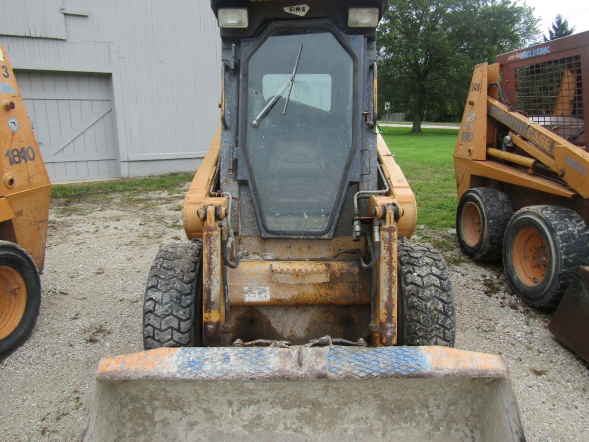 1999 Case 1840 Uni-loader with Bucket, 3517 Hours, ID #JAF0285737, - Image 8 of 12