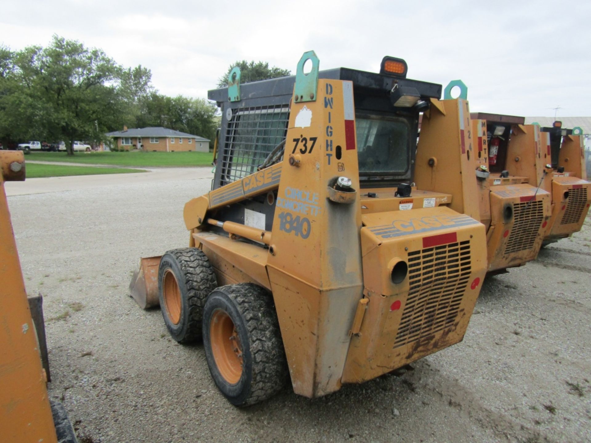 1999 Case 1840 Uni-loader with Bucket, 3517 Hours, ID #JAF0285737, - Image 4 of 12