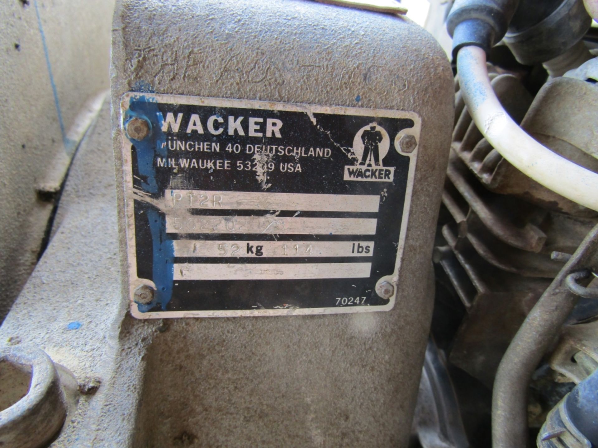 Wacker PT2R Trash Pump, Model PT2R, Serial #502202076, - Image 2 of 4