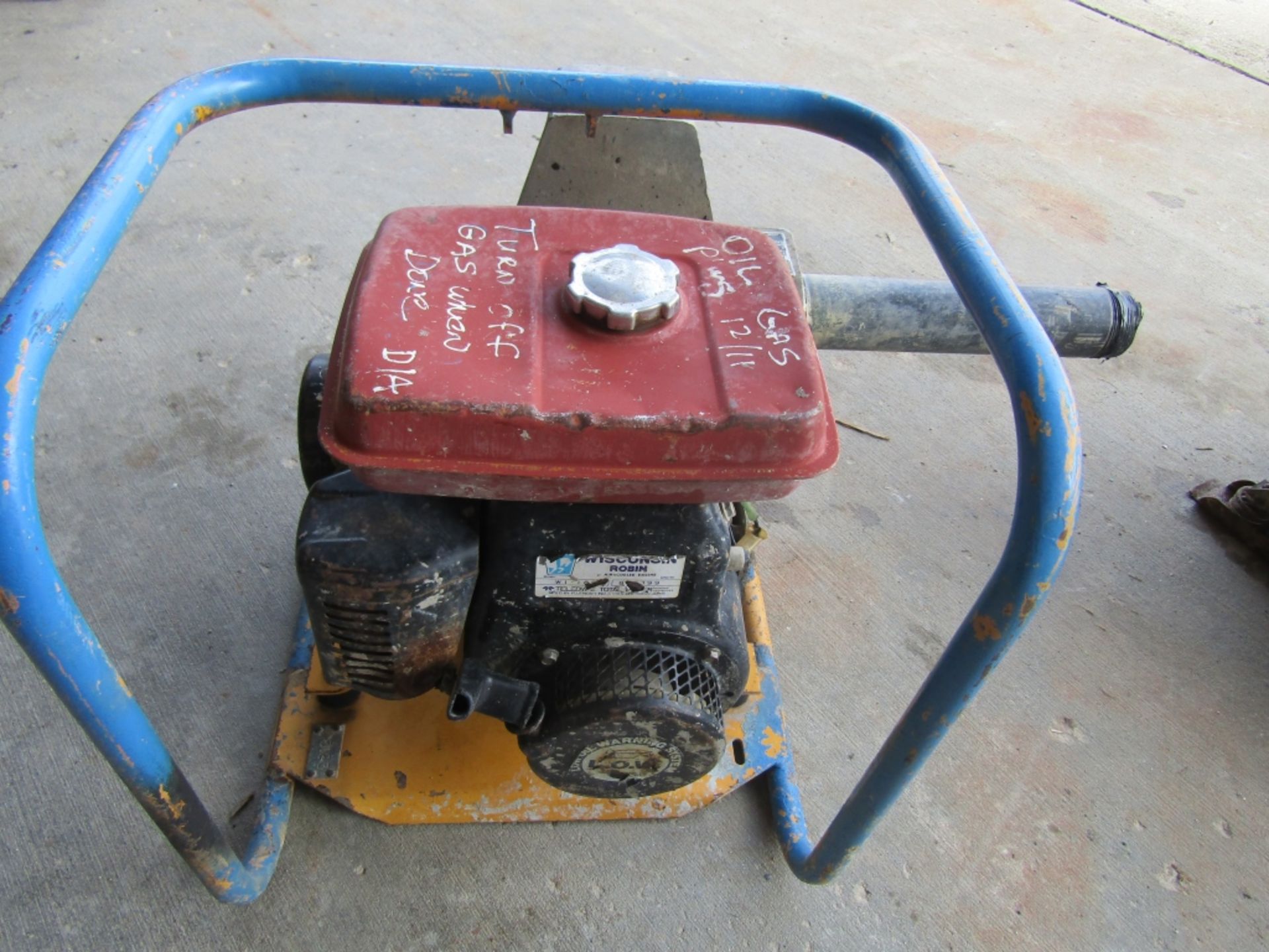 Wacker PT2R Trash Pump, Model PT2R, Serial #502202076, - Image 4 of 4