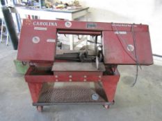 Carolina Industrial Metal Bandsaw, Serial #CF16485,