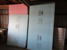 (12) Dow Styrofoam Sheets, 3 x 48 x 96, 32 Sq. Ft,