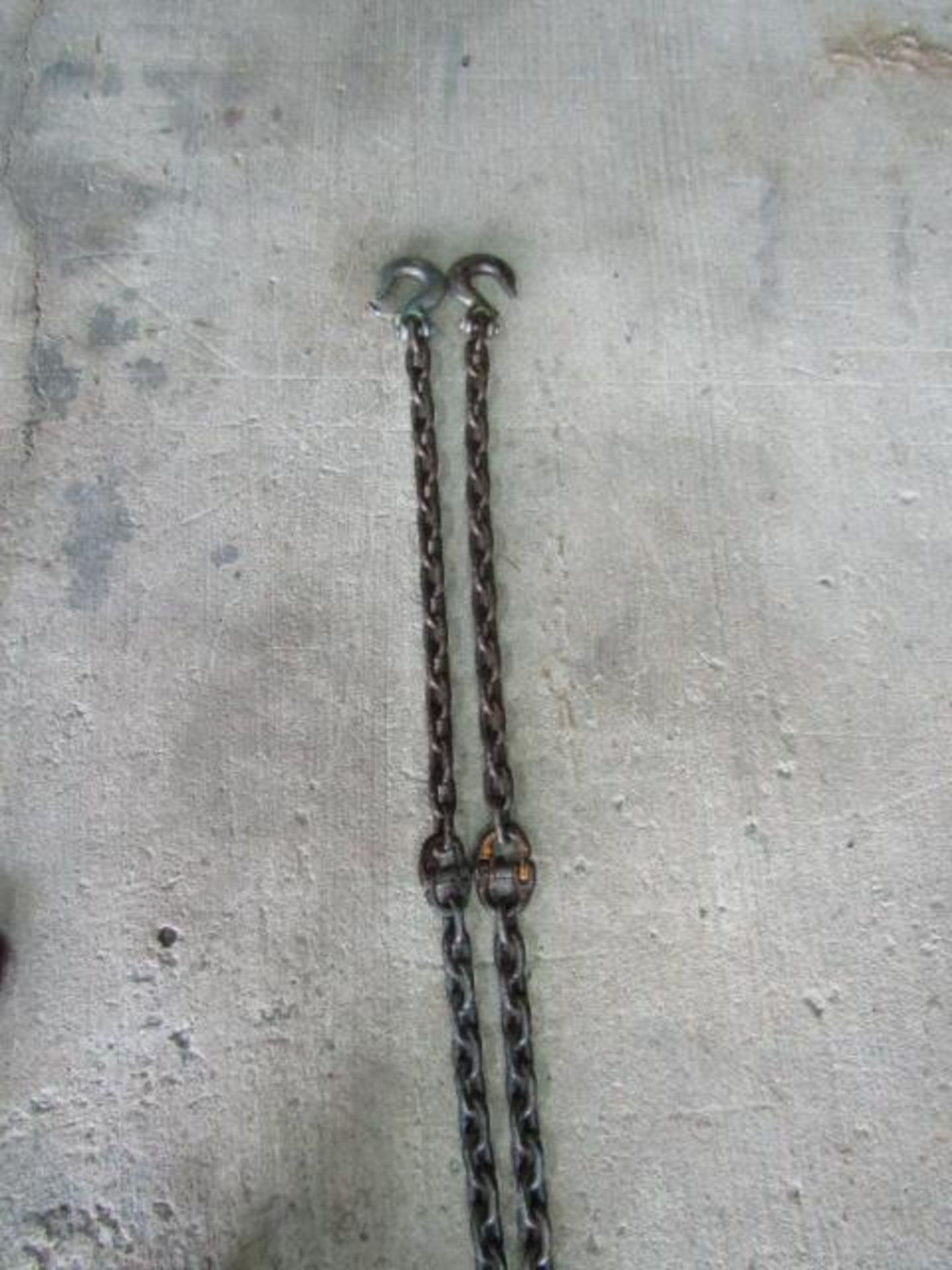 2 Leg 14' Chain with Hooks - Image 2 of 3