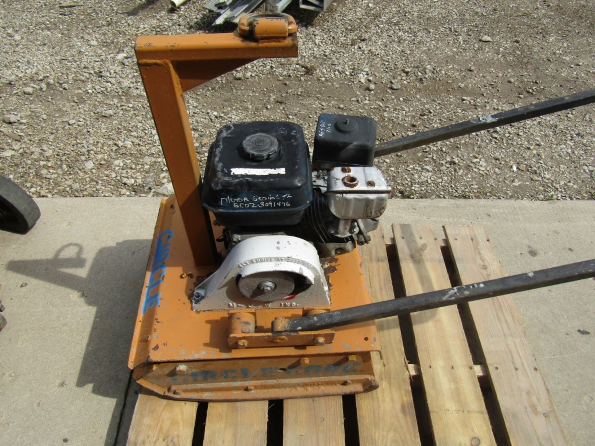 Plate Compactor, GX160 Honda Motor,