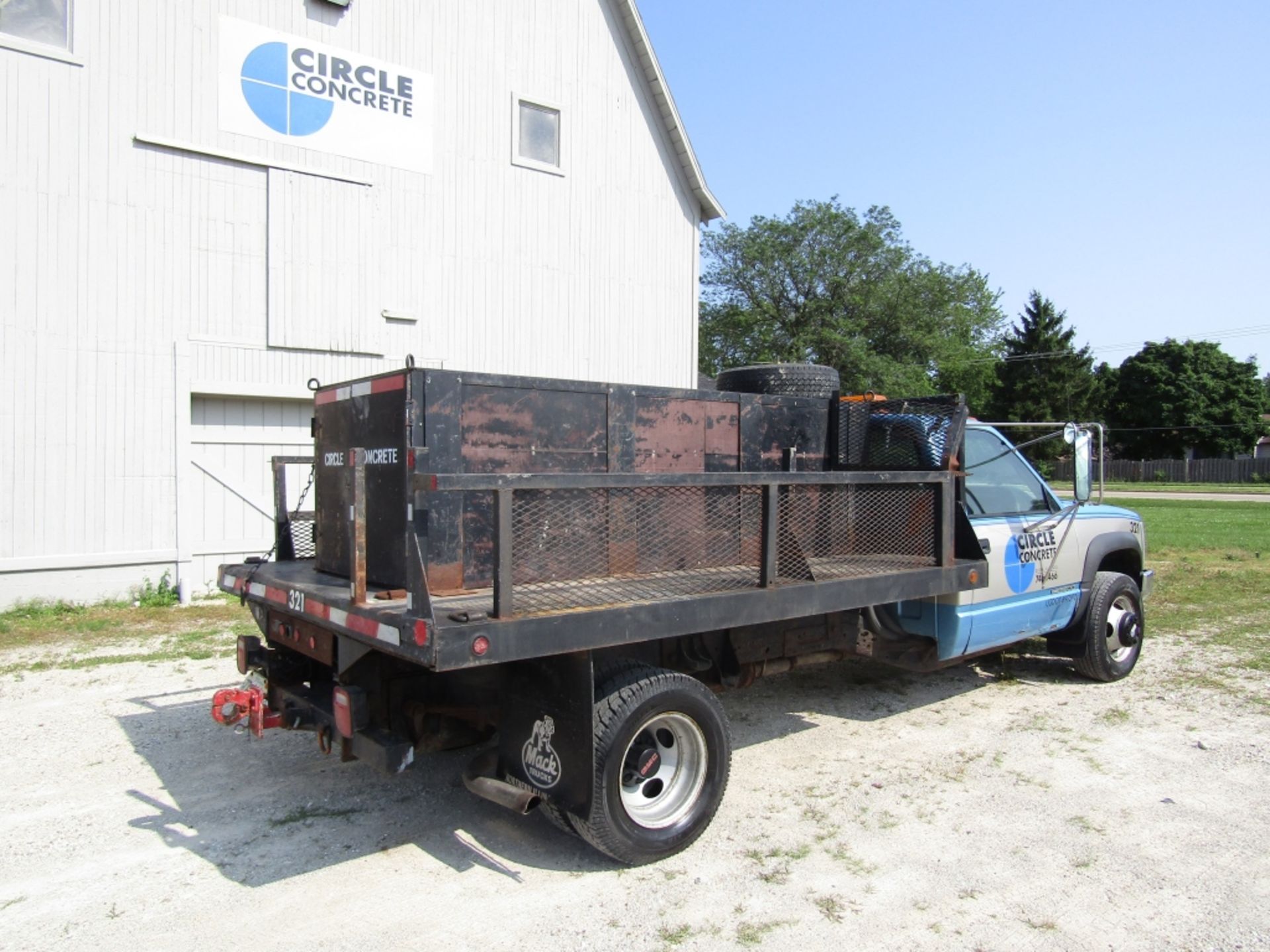 1997 GMC Sierra 3500 SL Waterproof Utility Truck, Dually, VIN #1GDJK34F9VF022321, 154888 miles, - Image 3 of 32