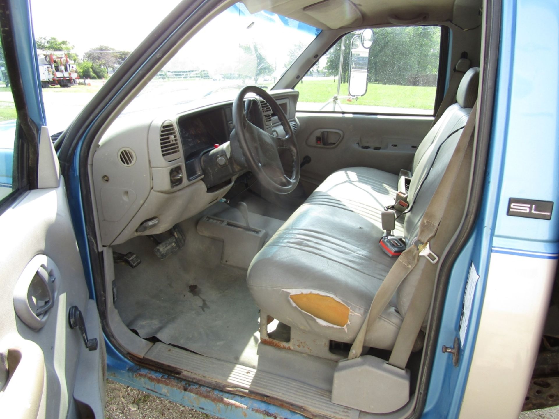 1997 GMC Sierra 3500 SL Waterproof Utility Truck, Dually, VIN #1GDJK34F9VF022321, 154888 miles, - Image 11 of 32