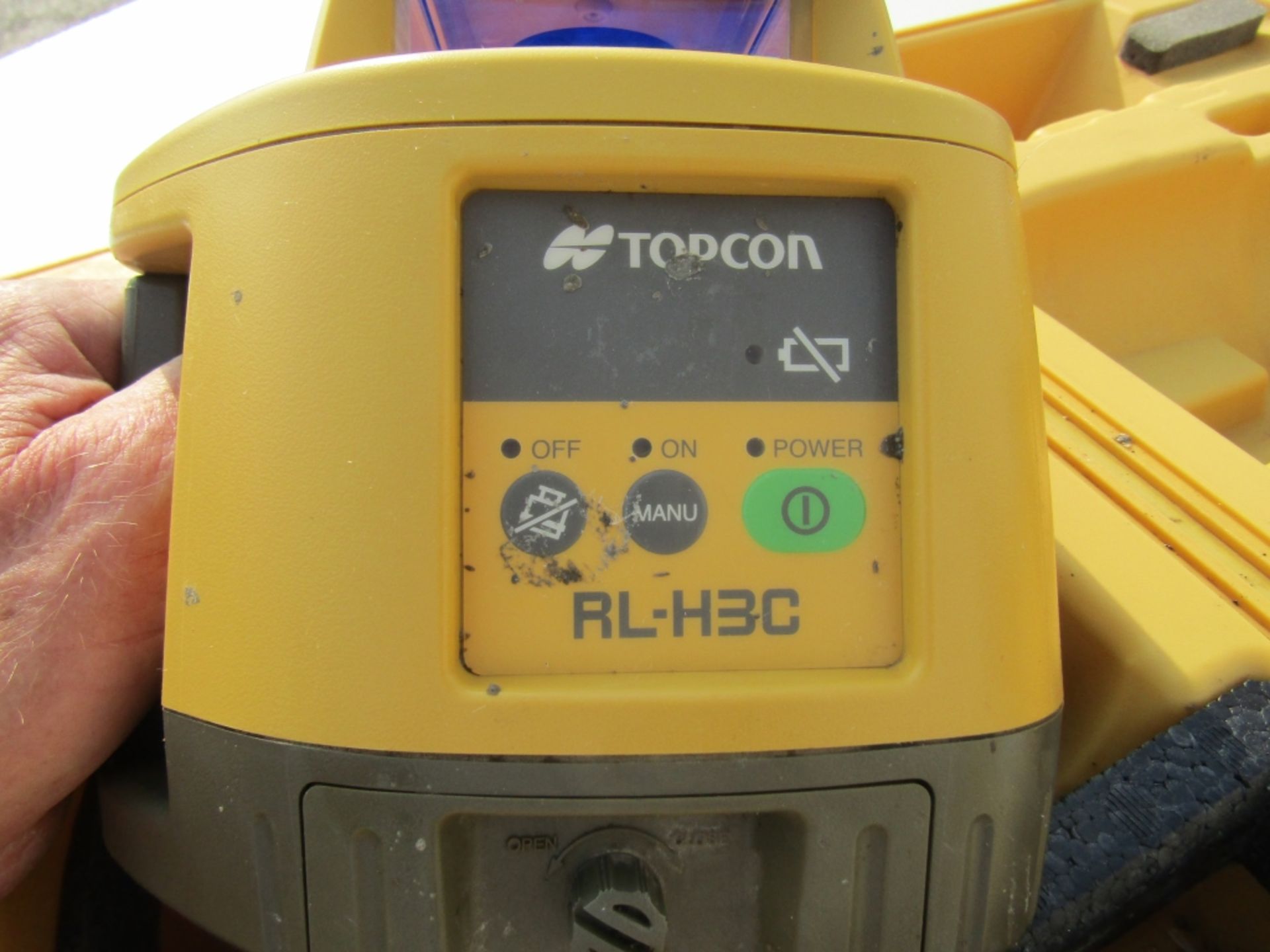 Topcon RL-H3C Laser, Serial # Q77672, - Image 4 of 4