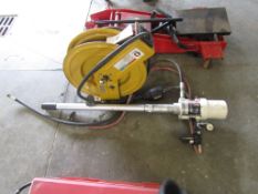 Graco Fire-Ball Air-Powered Pump, with Bare Reel Serial #A367,