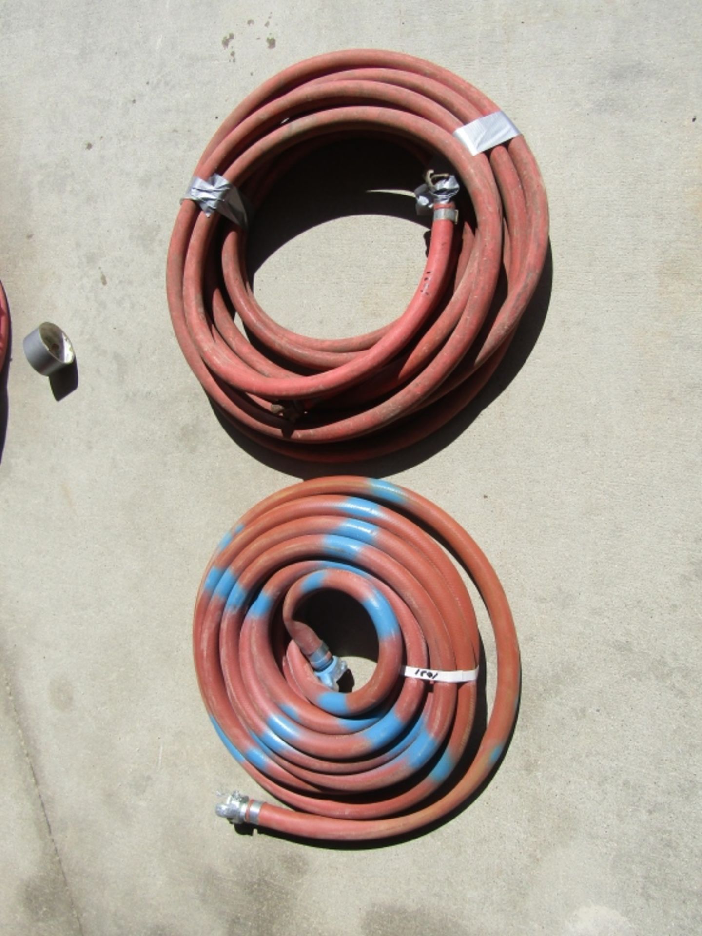 (2) New 3/4" Air Hose w/Chicago Fittings