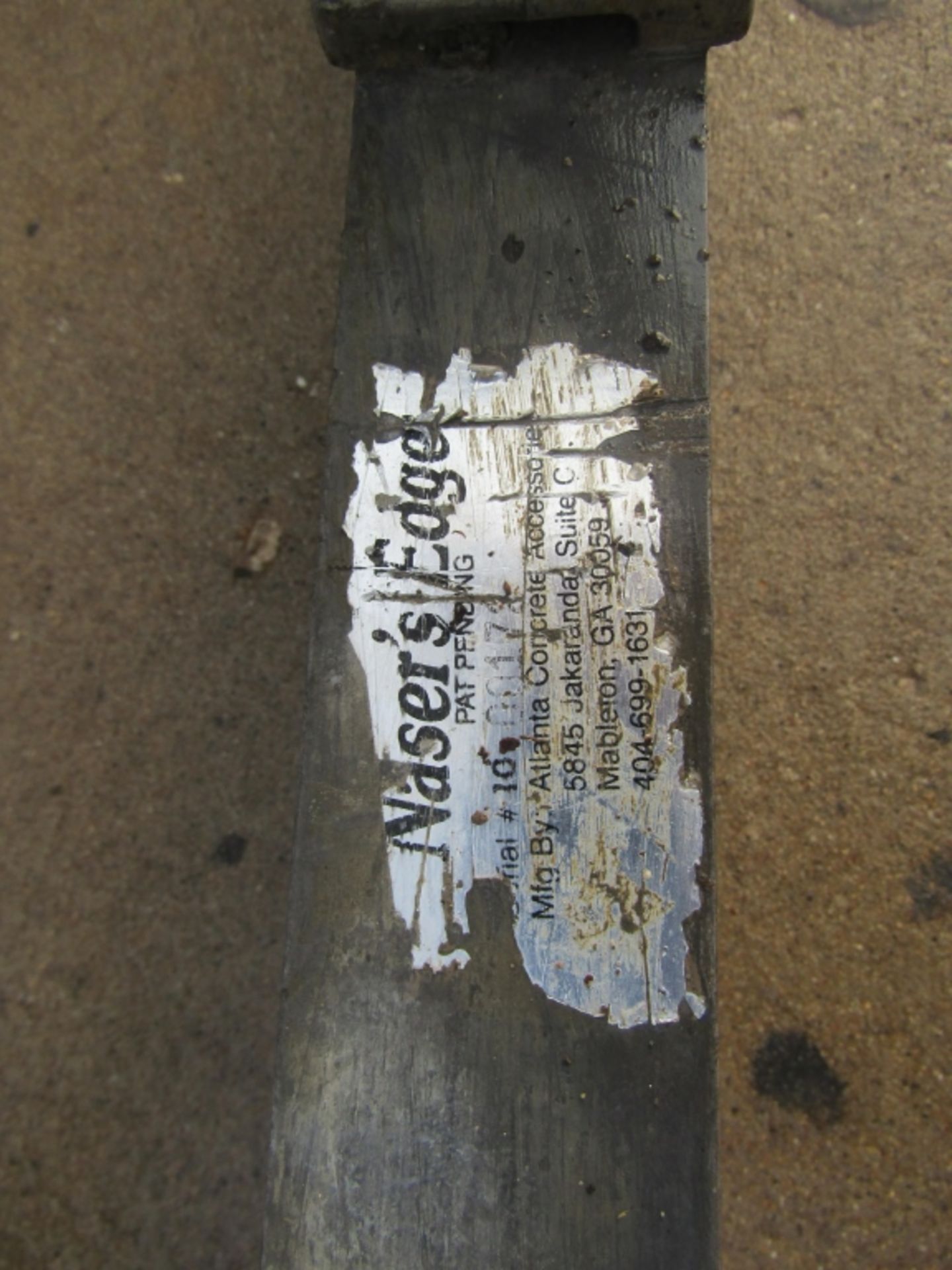 10' Naser's Edge Screed board, Serial # 10 - 00172, - Image 2 of 2