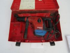 Hilti TE 50 Hammer Drill, FFE #390335, Concrete max 1 1/4" & Steel max 1/2", 120 Volt,