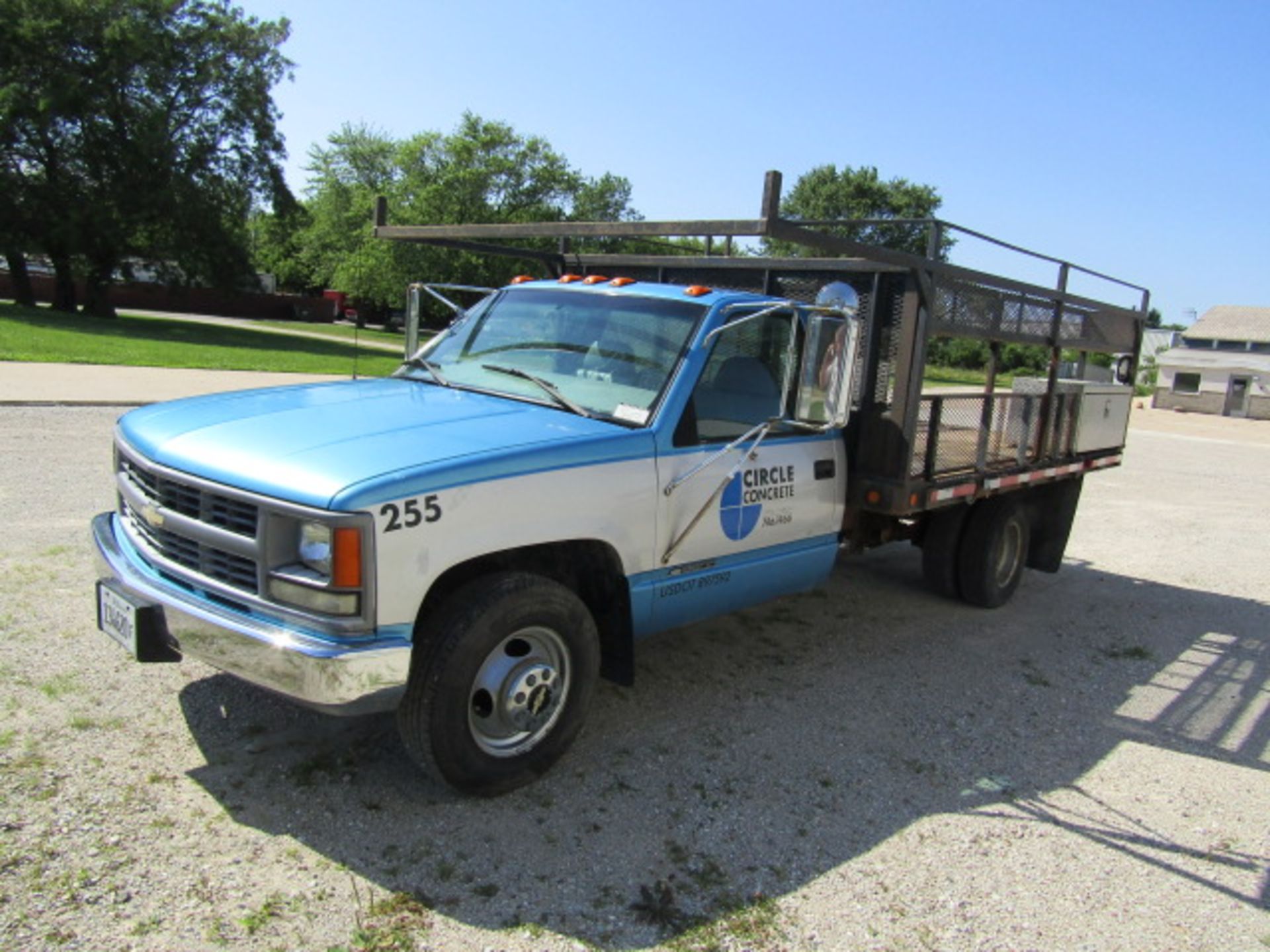 1999 Chevy 3500 Form Pick Up w/Tool Boxes, 9' Bed, Model GMT-400, Dually, VIN #1GBJC34J0XF063255, - Image 2 of 27