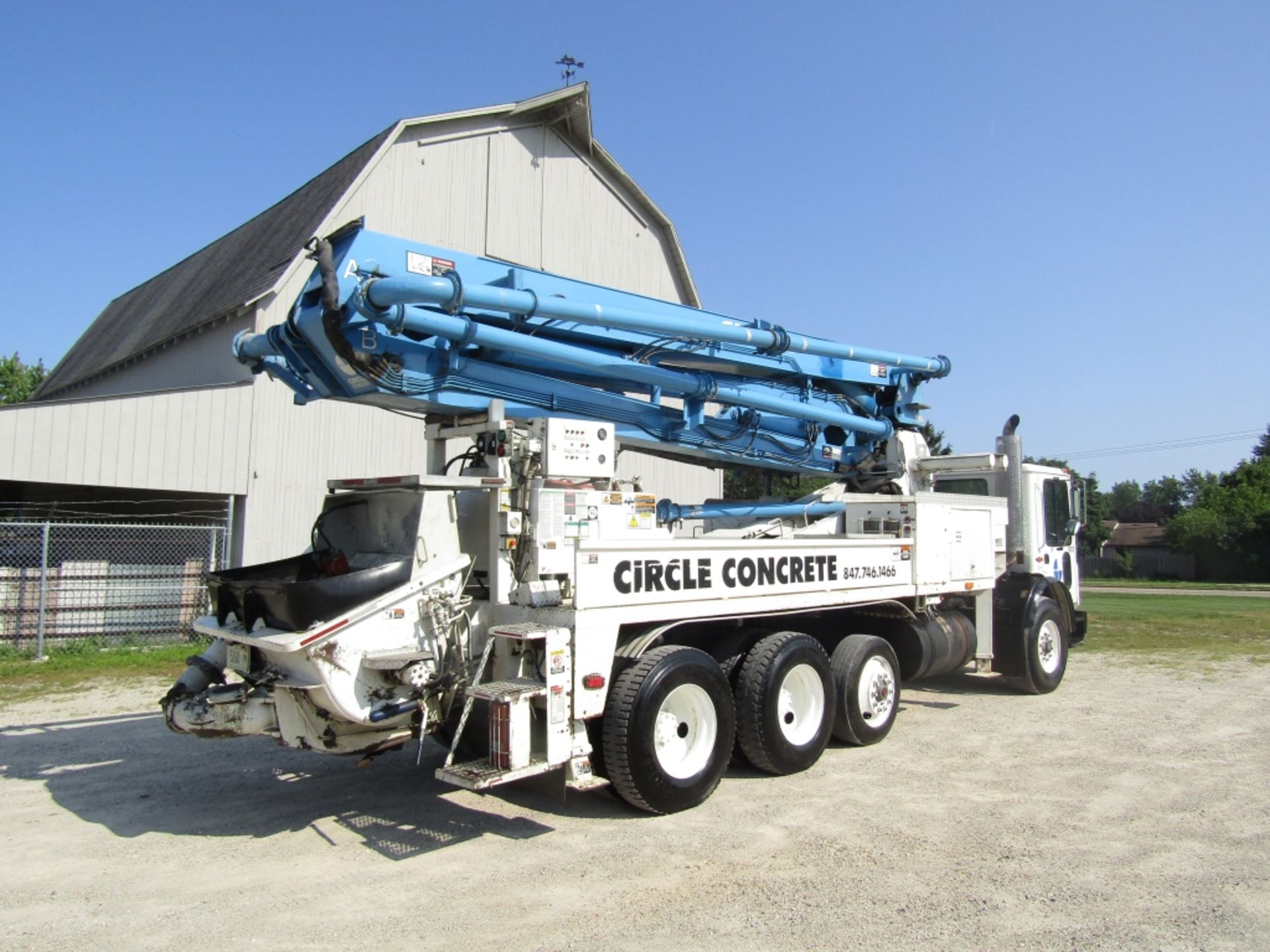 1996 Mack MR688S Pump Truck, VIN #1M2K189C8TM006901, 487601 miles, 18795 hours, Maxi torque T2090 - Image 7 of 49