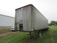 Semi Storage Trailer, Highway Trailer, Model #8018-402T