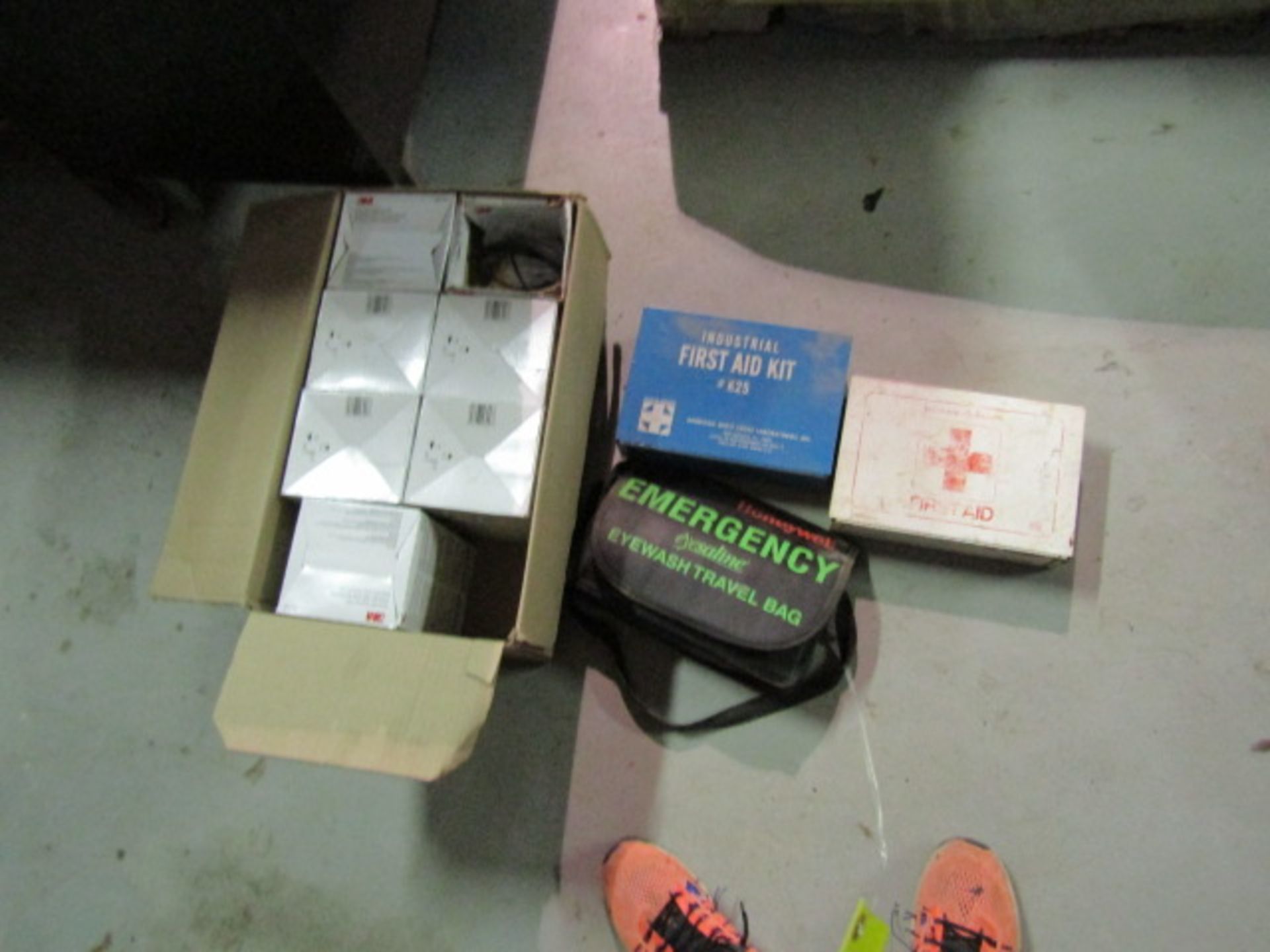 First Aid Kit & Particulate Respirator Masks