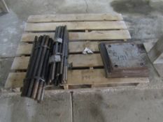 Pallet of Steel & Anchor Bolts