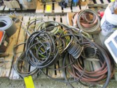 Pallet of Miscellaneous Hose & Wiring