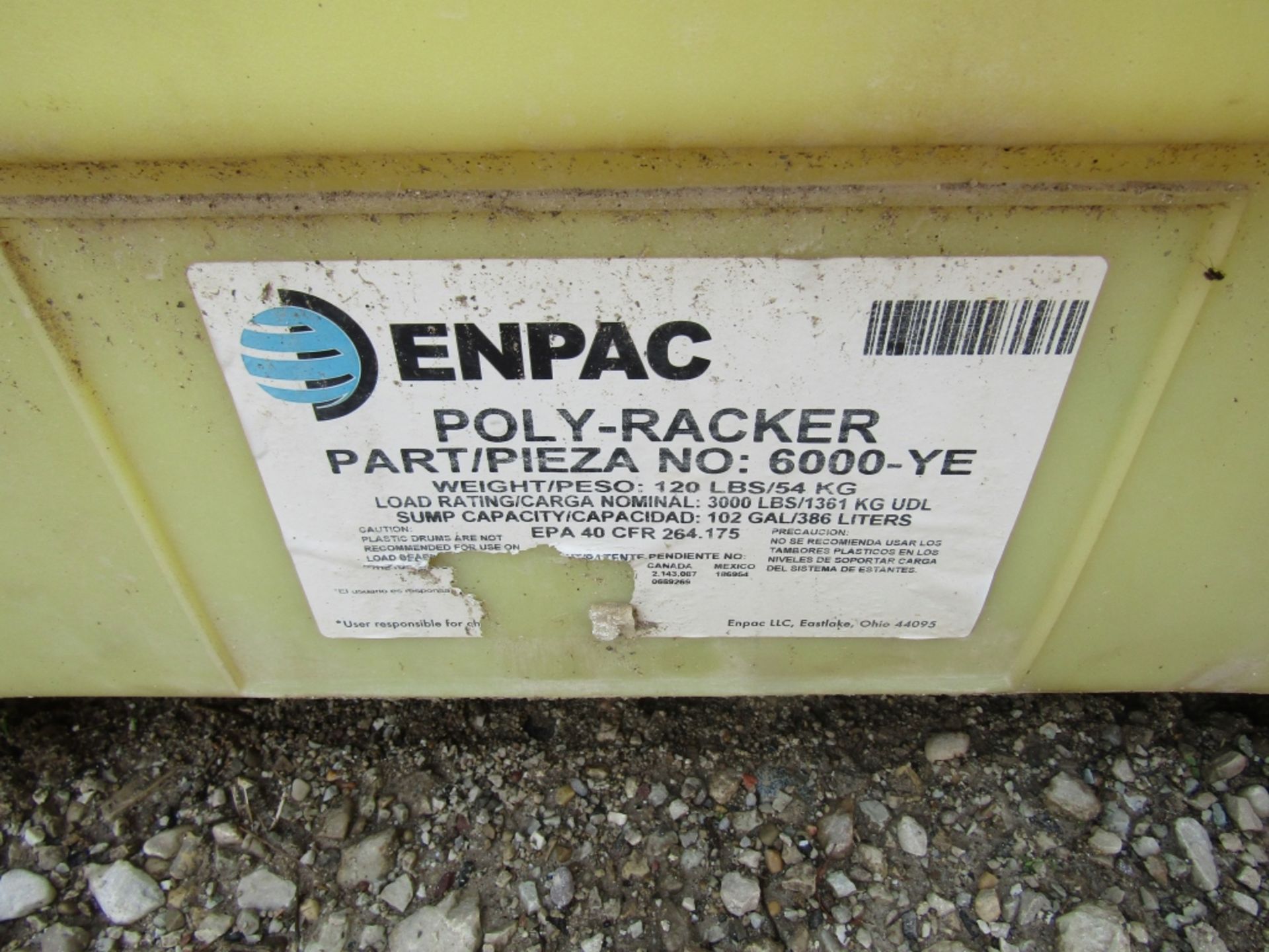 ENPAC Poly-Racker, PART NO: 6000-YE - Image 2 of 2