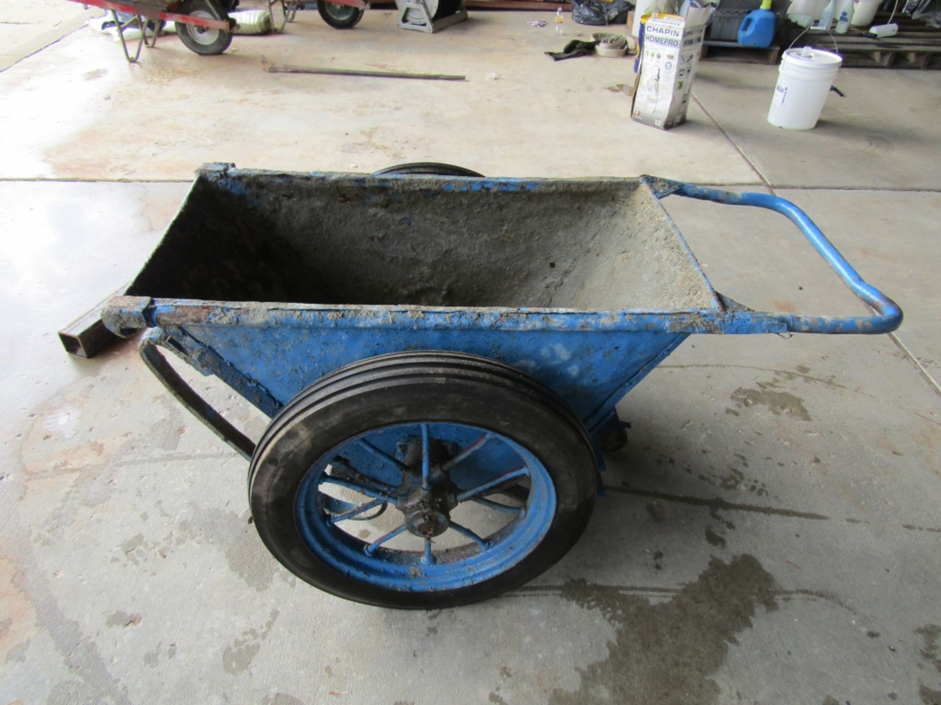 Blue Large Wheelbarrow