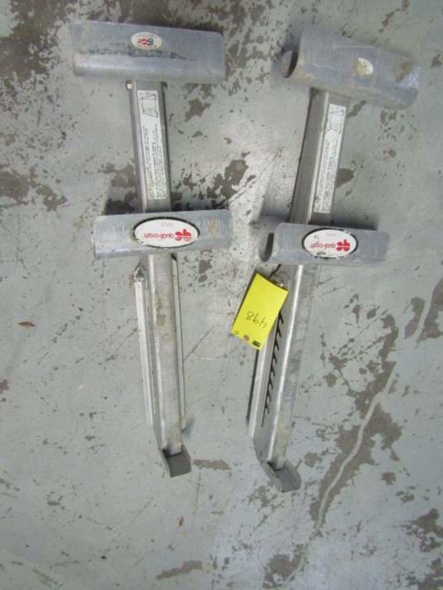 (2) Qual-Craft Aluminum Ladder Jacks