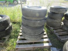 (4) Used Tires & Rims