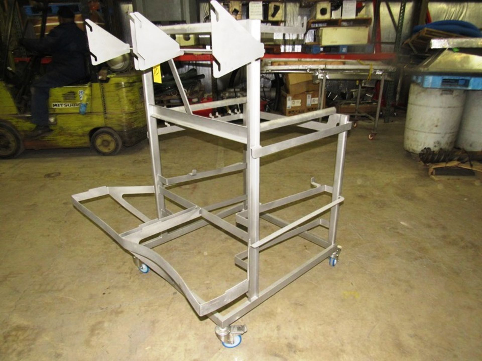 Stainless Steel Portable Parts Cart, 54" X 48" L X 60" T - Image 2 of 2