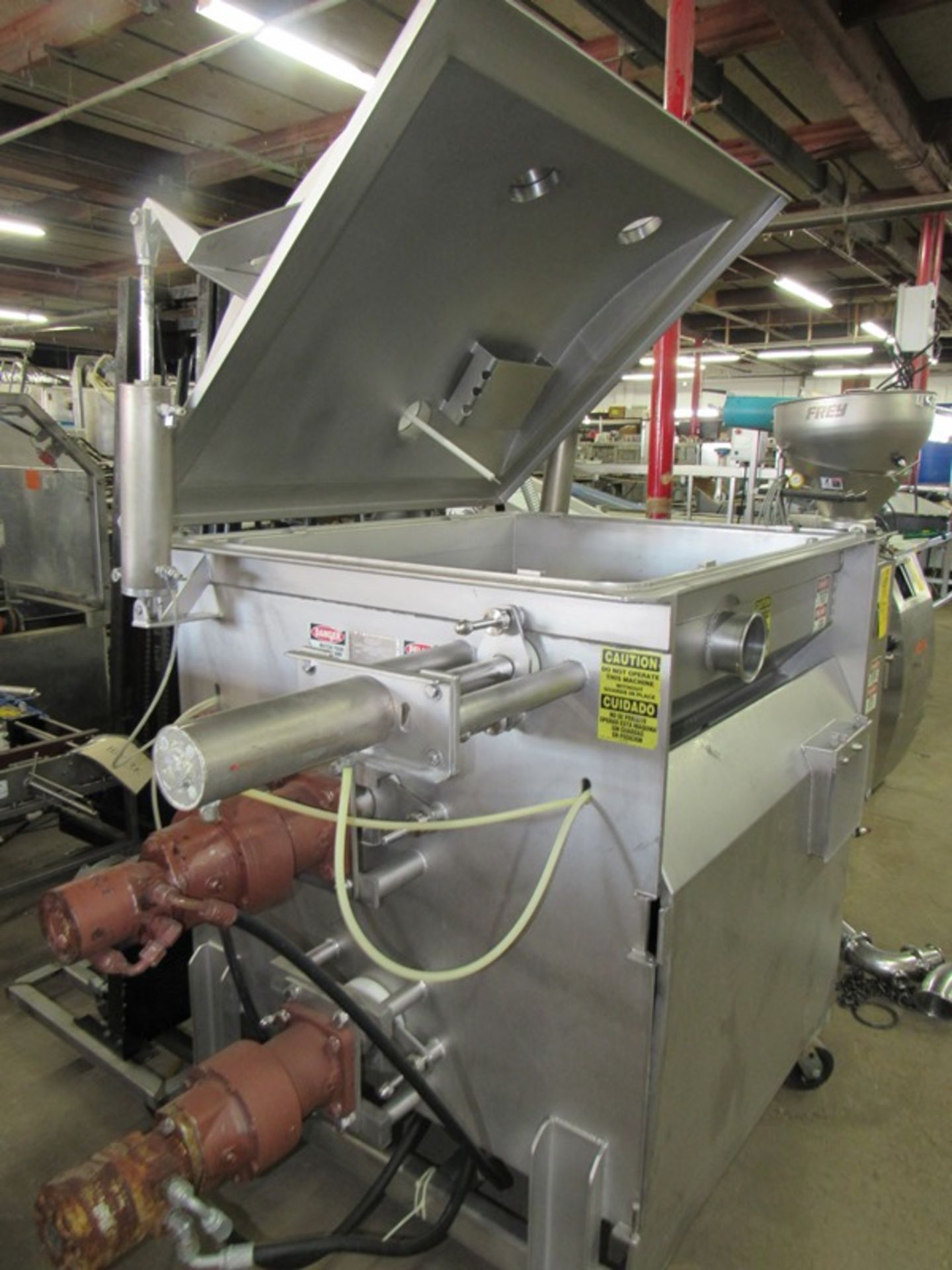 Mepaco Mdl. 105 Vacuum Mixer/Grinder, Ser. #R-1065, 800 Lb. capacity - Image 2 of 8