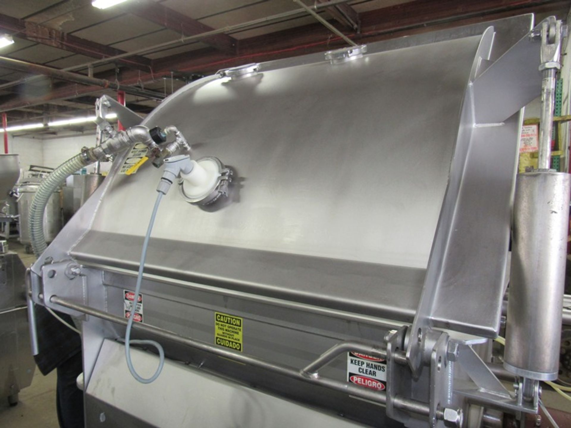 Mepaco Mdl. 105 Vacuum Mixer/Grinder, Ser. #R-1065, 800 Lb. capacity - Image 3 of 8