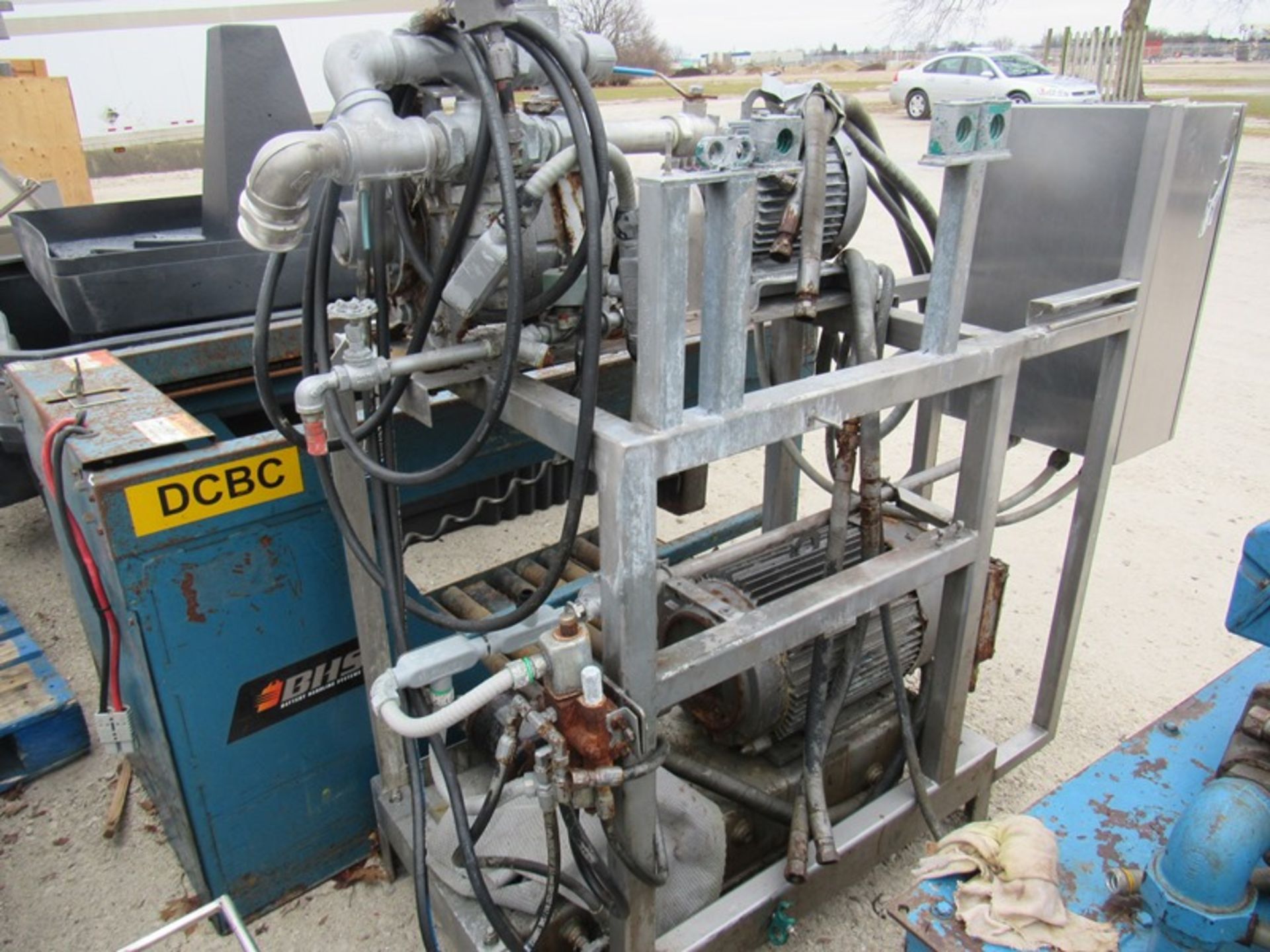 Hydraulic Pump on stainless steel frame - Image 2 of 2