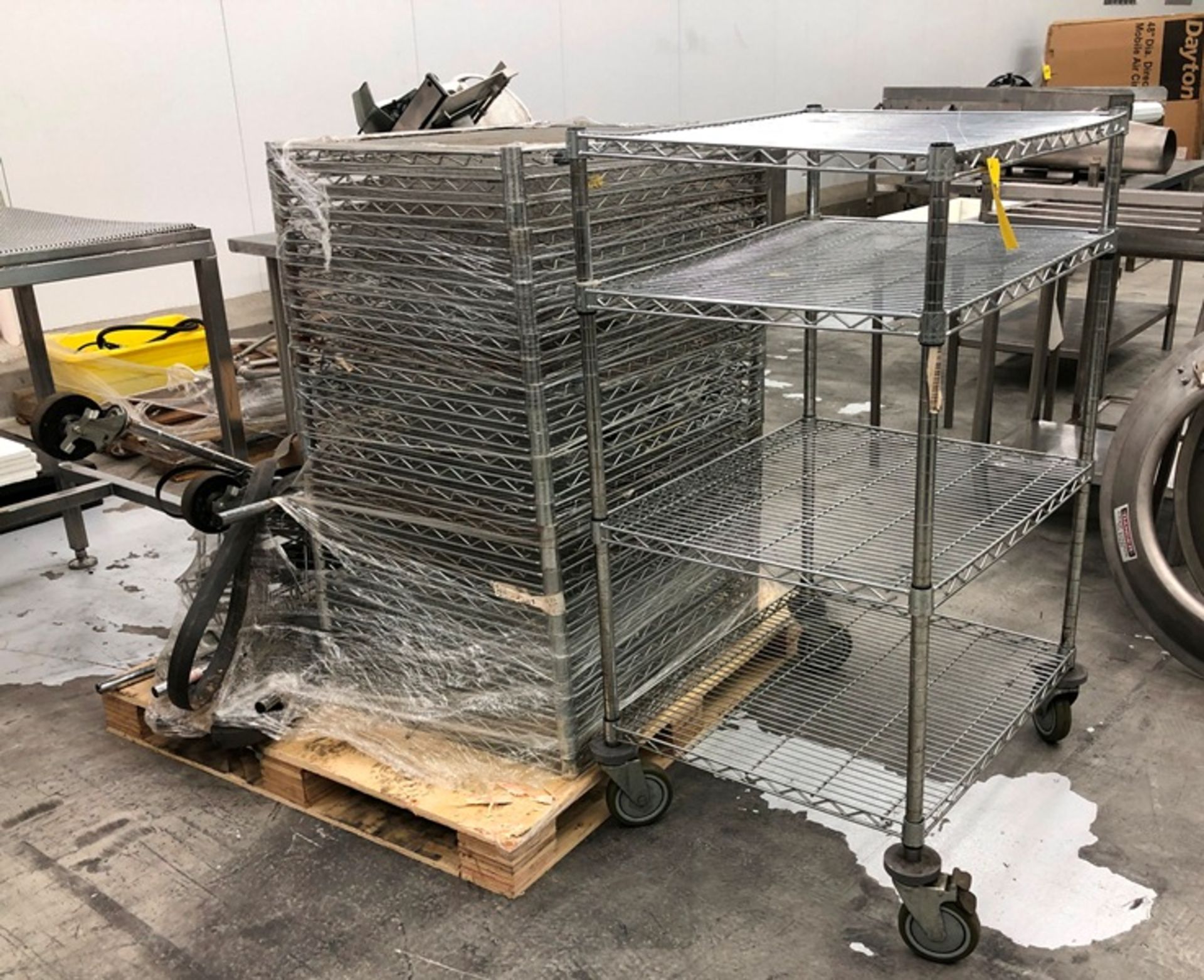 Metro Racks, chrome (Located in Bridgeview, IL) (Removal Date Is April 1st to April 5th NO - Image 2 of 2