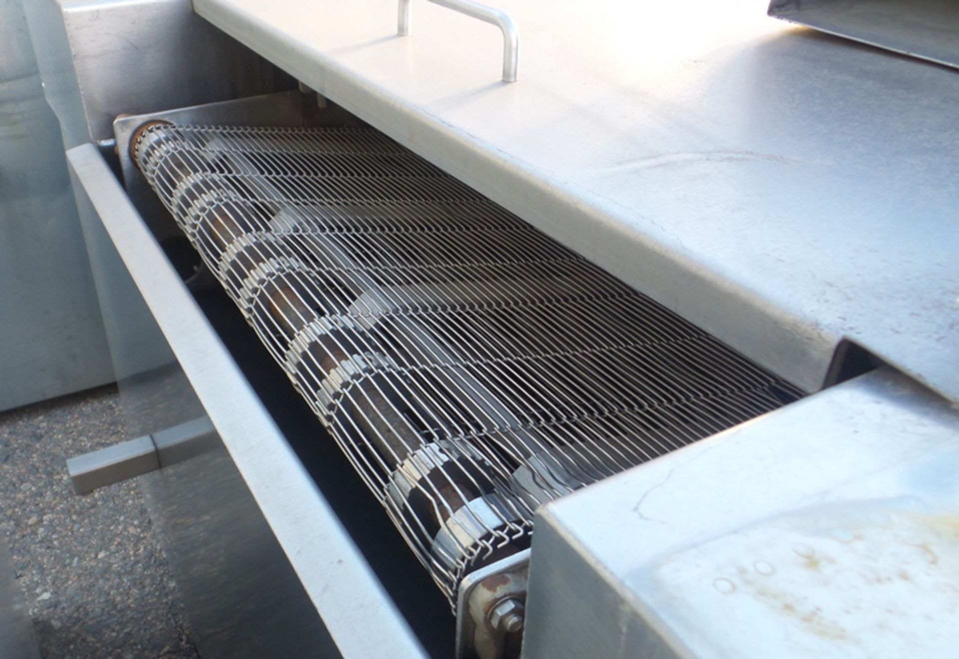 Stein FB 30 Fryer, Gas Fired, 18' long x 24" wide stainless steel belt with Stein Oil Filter ( - Image 2 of 4