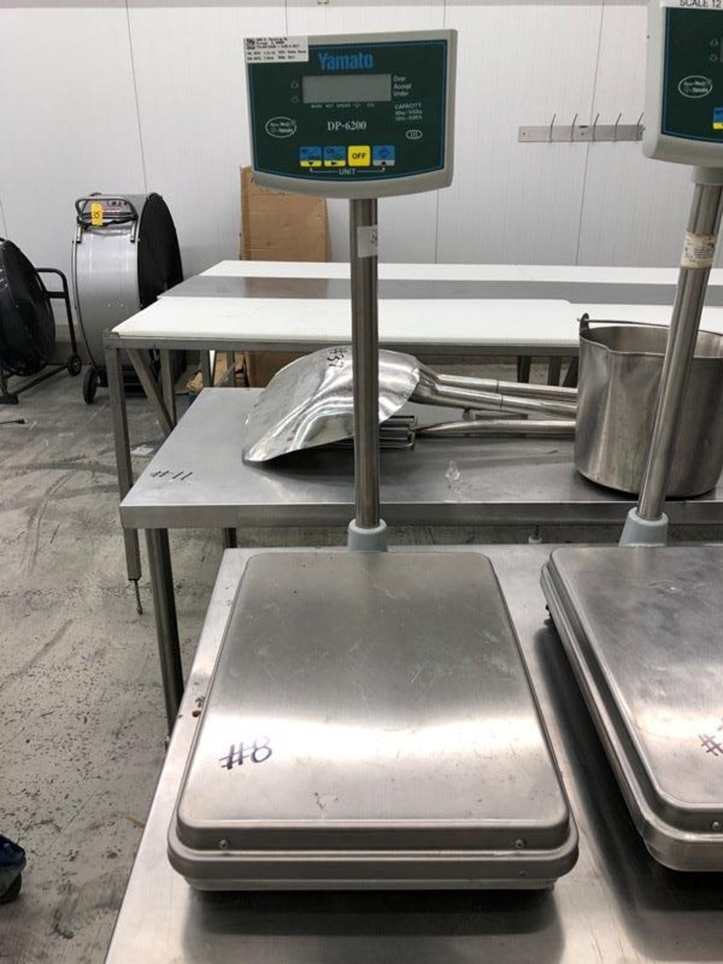 Yamato DP-6200 Bench Scale, SN 660822, 150 x 0.05 Lbs., 12"x 18" platform (Located in Bridgeview,