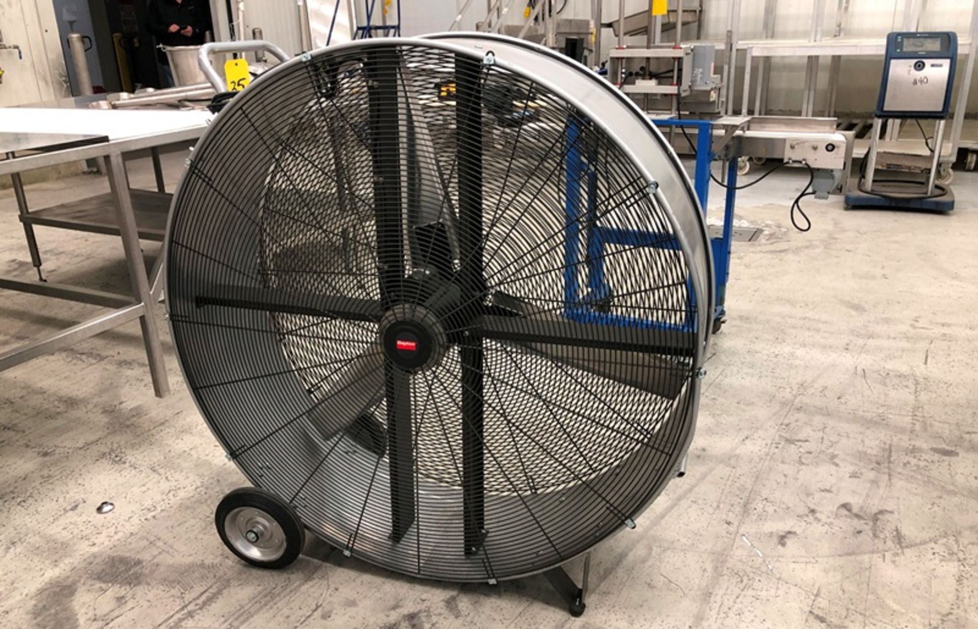 Floor Fan, Dayton GALE4A, Direct Drive, 48" diameter, 110V, portable (Located in Bridgeview, IL) (