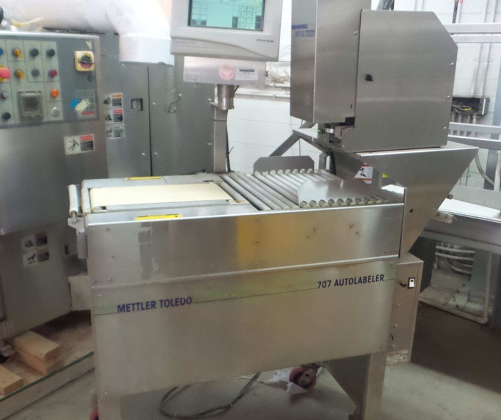 Mettler Toledo 707 Auto Labeler, SN 4594428-4HE (Located in Denver-Greeley, CO) (Removal Date Is