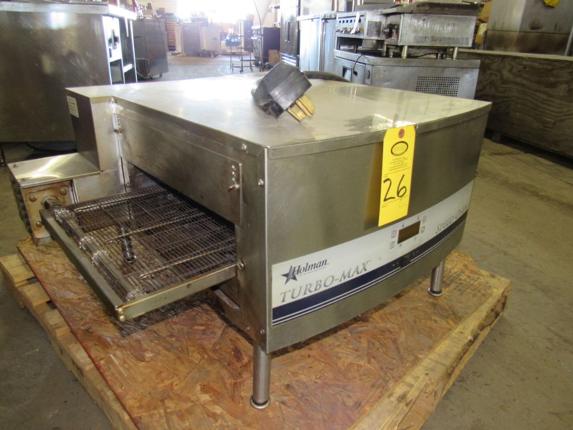 Holman mdl HSC016 Turbomax Speed Ovens, 16" W X 42" L conveyorized impingement oven, 20" wide bake - Image 2 of 5